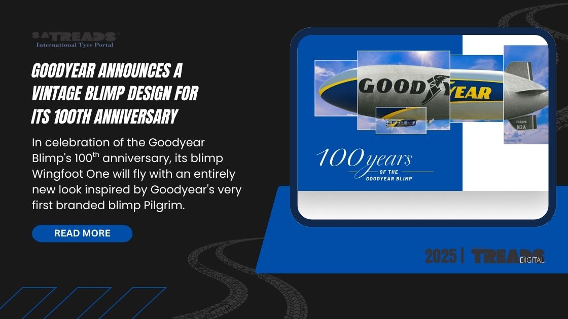 Goodyear announces a vintage blimp design for its 100th anniversary